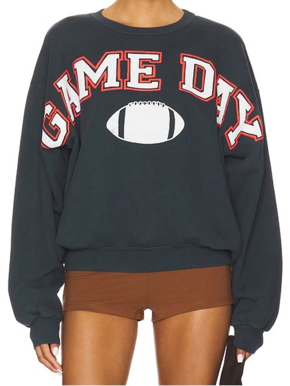 Daydreamer Game Day Oversized Crew Sweatshirt